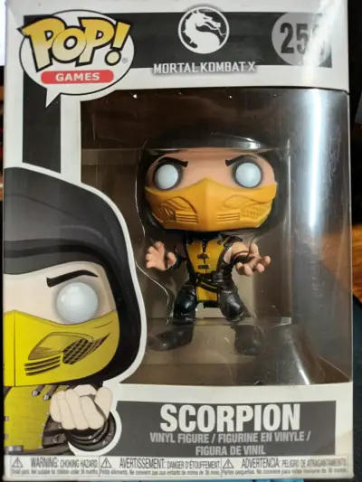 Figura Funko Pop Scorpion Mortal Kombat X - miniatura 1