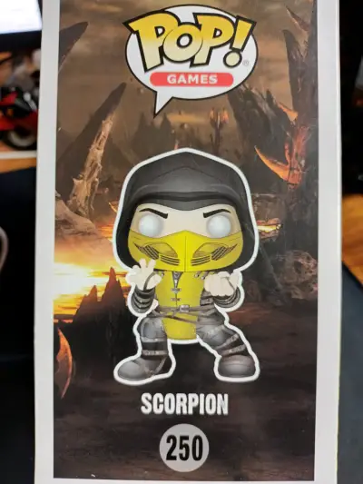 Figura Funko Pop Scorpion Mortal Kombat X - miniatura 4