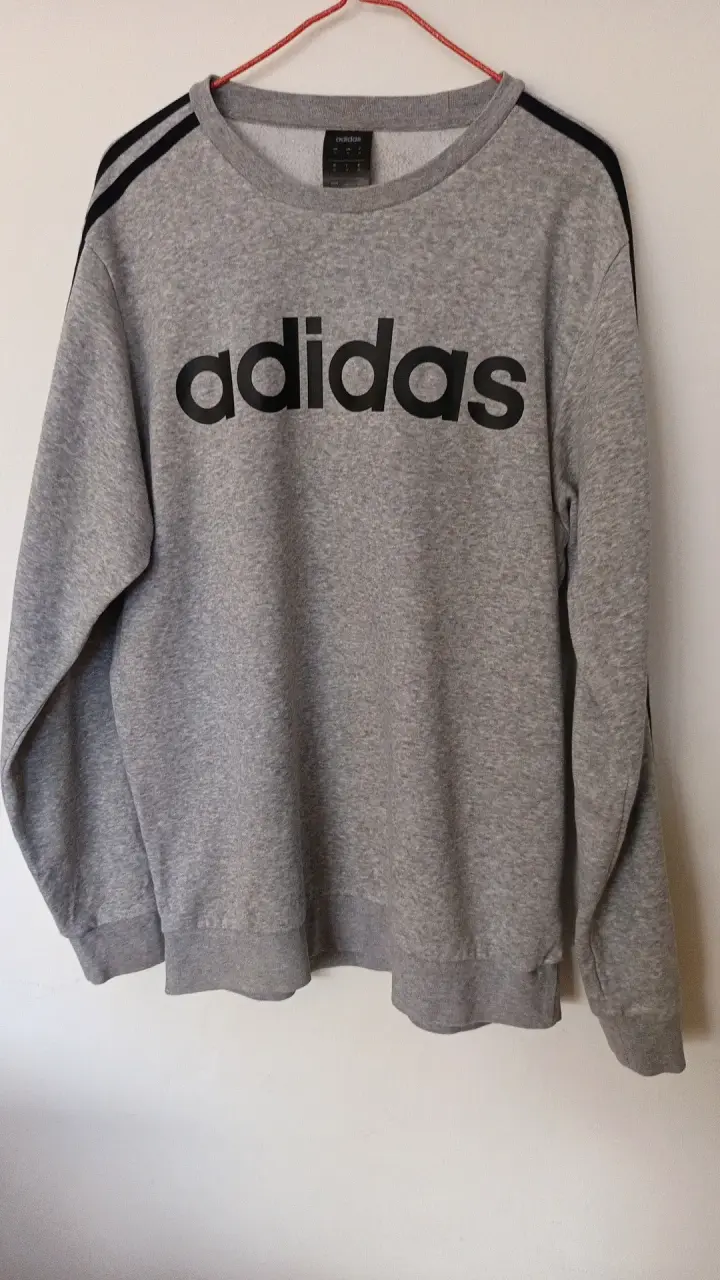 Polerón gris Adidas para hombre - 1