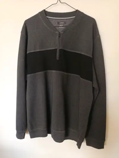 Polerón gris Adidas para hombre - miniatura 4