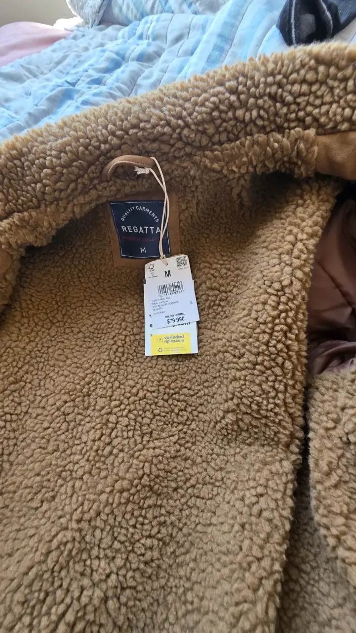 CHAQUETA AVIADORA REGATTA TALLA M - NUEVA - 3