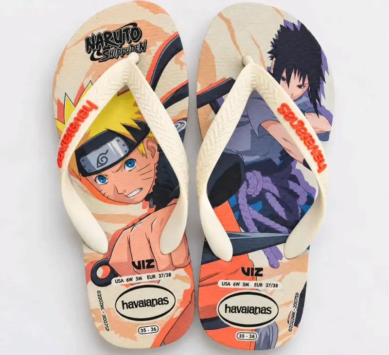Sandalias Havaianas Naruto Shippuden Talla 35-36