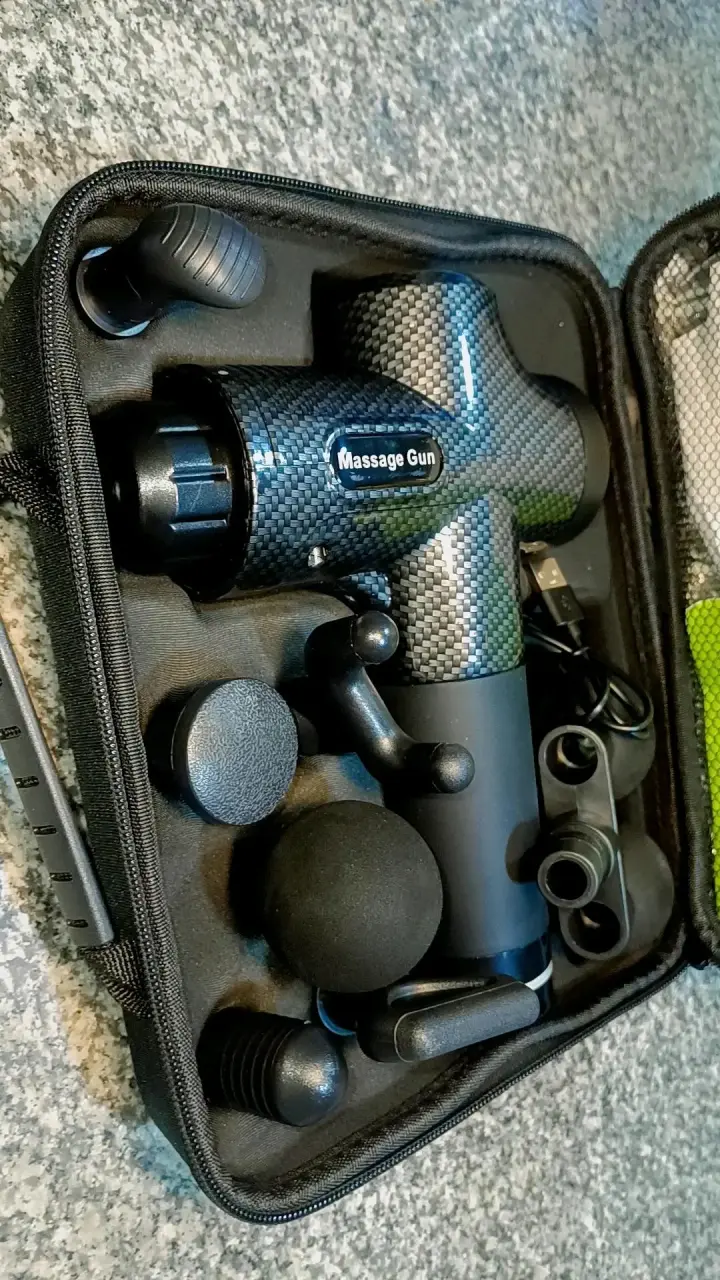 Pistola de Masaje Portátil con Accesorios - 2