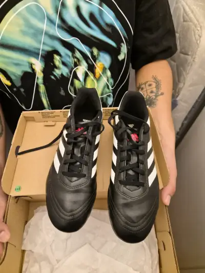 Zapatillas de fútbol Adidas Golettos negras - miniatura 2