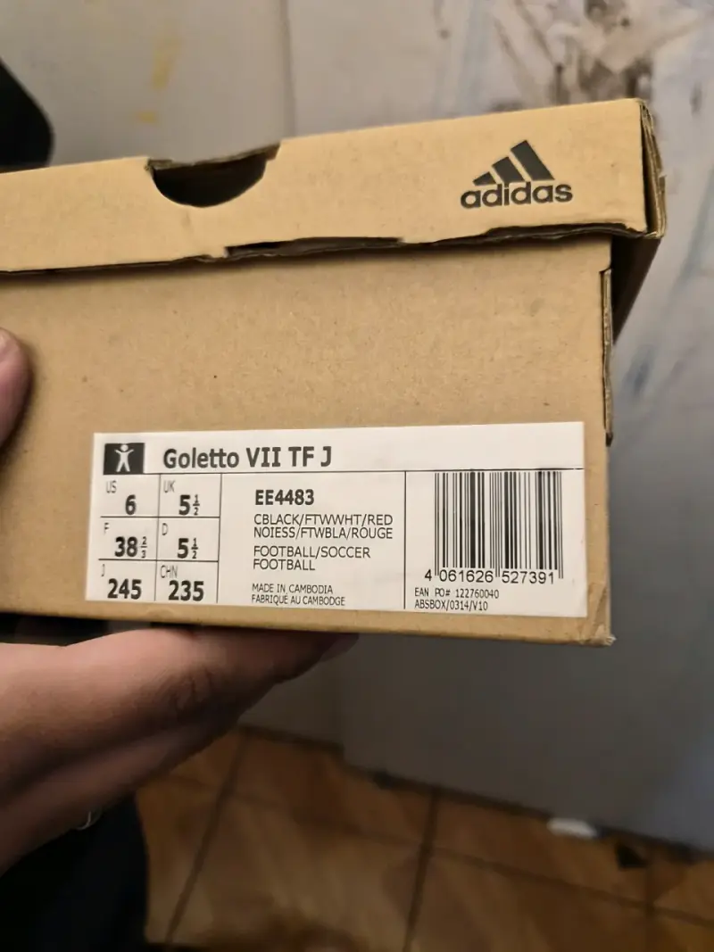 Zapatillas de fútbol Adidas Golettos negras - 4