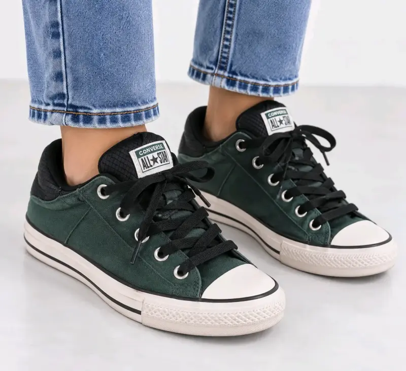Zapatillas Converse All Star verdes unisex