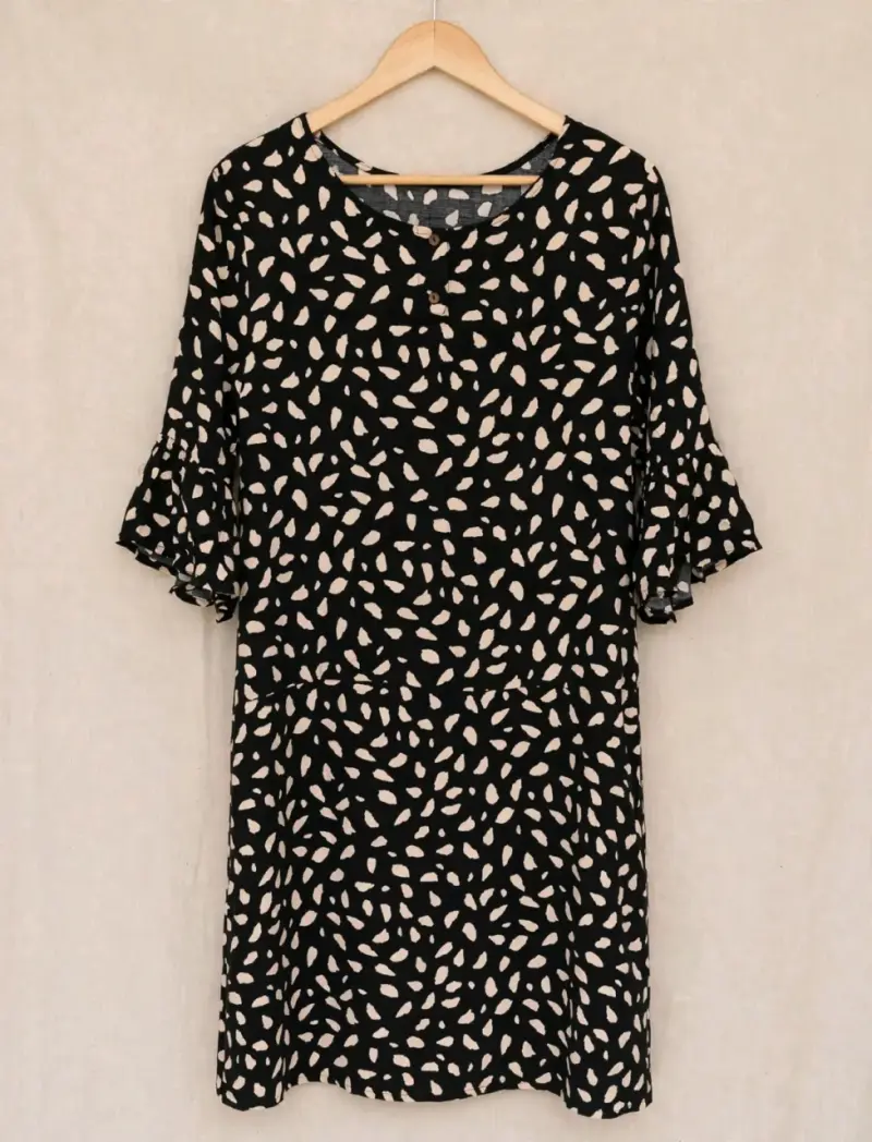 Vestido University estampado talla M como nuevo - 2