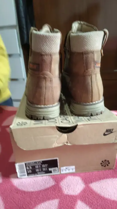 Botas Caterpillar de cuero marrón unisex N°39 - miniatura 5