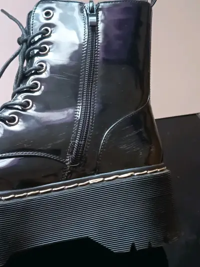 Botas negras con plataforma Verazzi - miniatura 4
