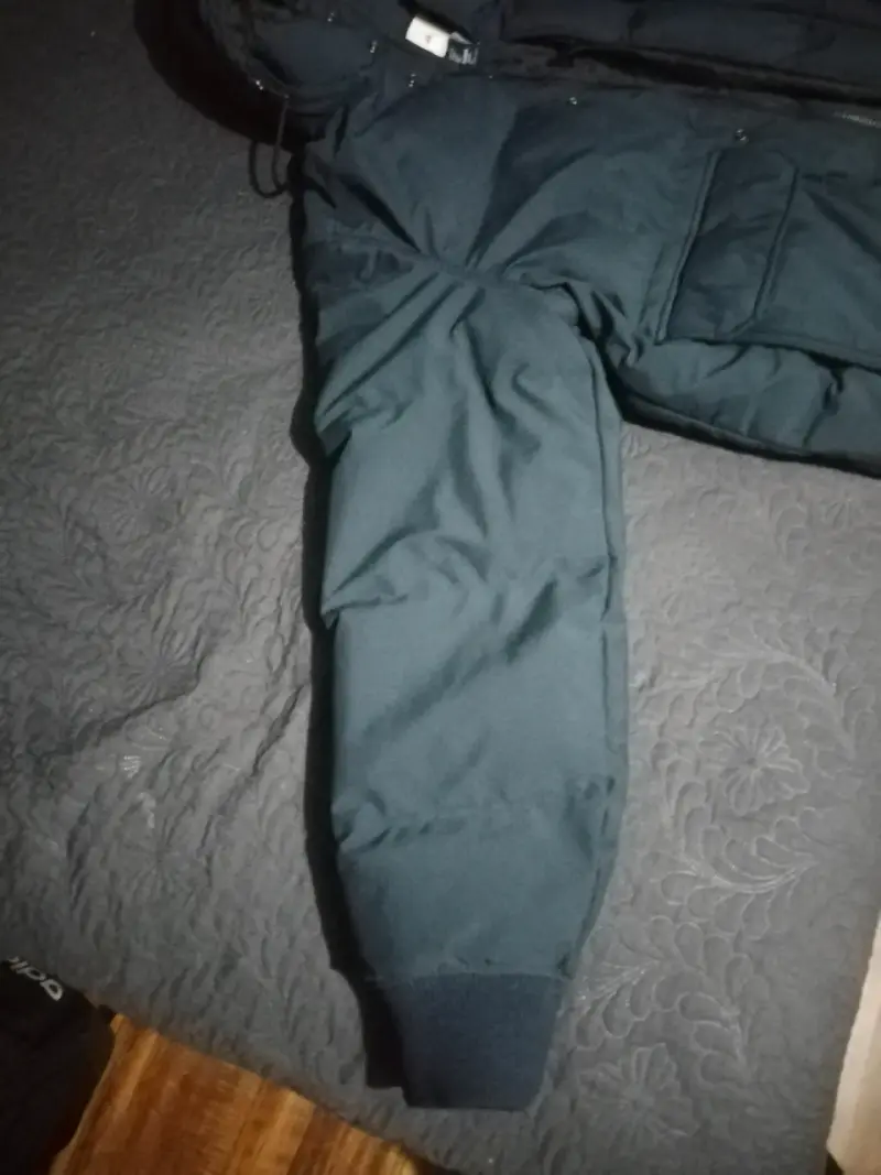 Chaqueta de abrigo azul con capucha - 3