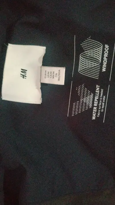 Chaqueta de abrigo azul con capucha - miniatura 5