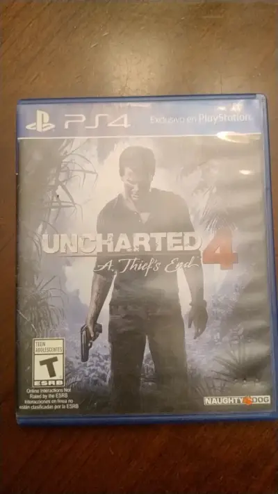 Juegos PS4 Uncharted 4 y Dragon Ball FighterZ - miniatura 2