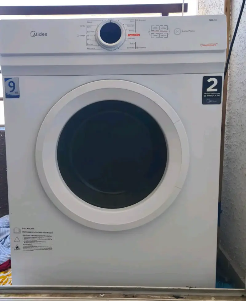 Secadora de Ropa Midea 9kg con HealthGuard