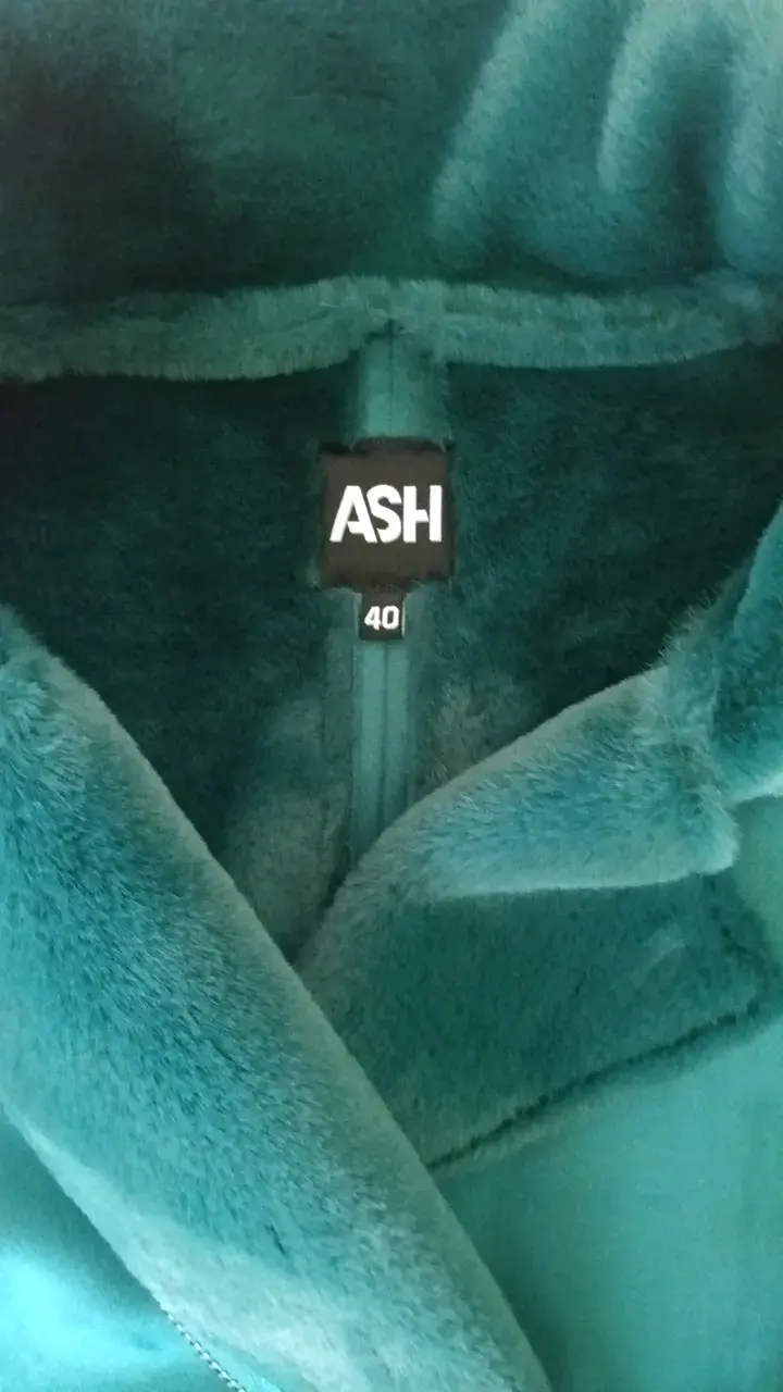 Abrigo de mujer verde ASH talla 40 - 2