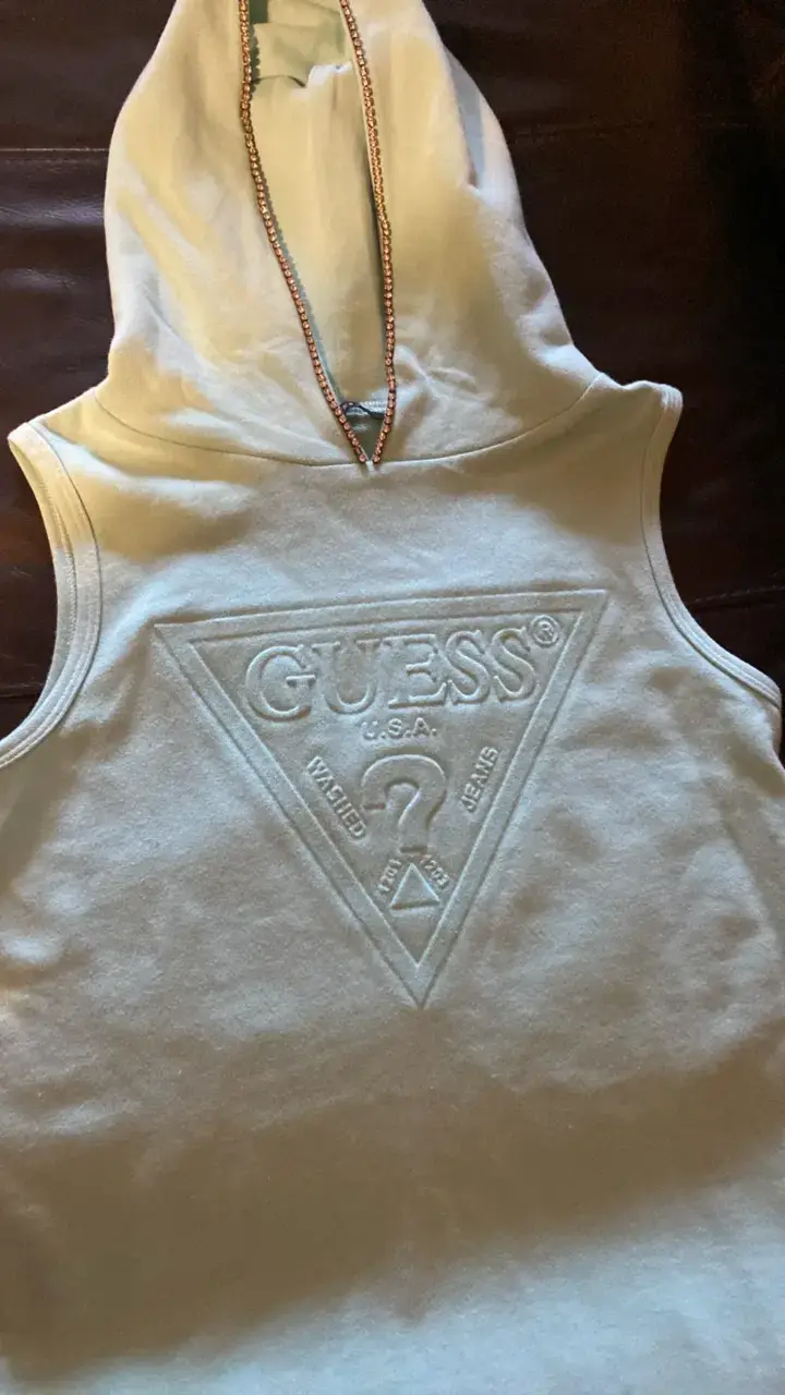 Vestido sin mangas Guess con capucha - 2