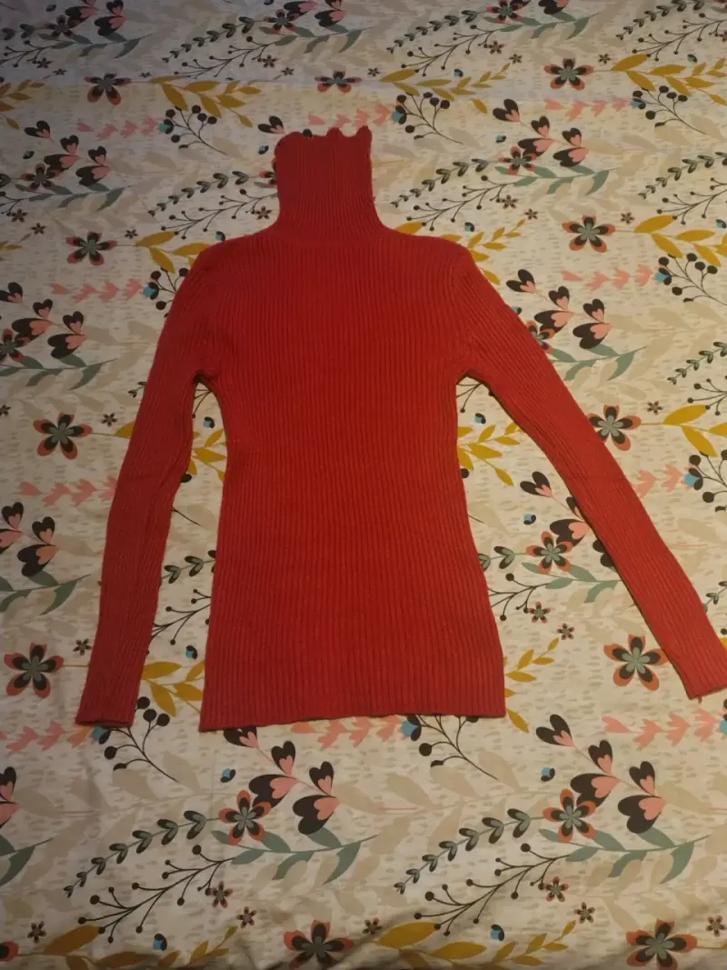 Suéter de cuello alto Sandía para mujer