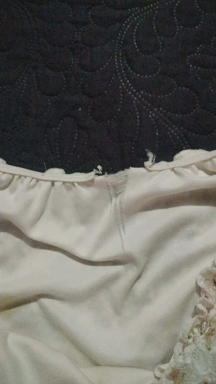 Blusa de encaje floral blanca talla S - 2