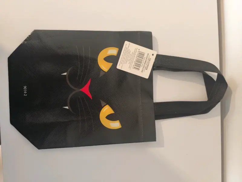 Bolsa de tela de rayas y bolsa de gato de regalo🎁 - 4