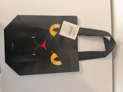 Bolsa de tela de rayas y bolsa de gato de regalo🎁 - miniatura 4