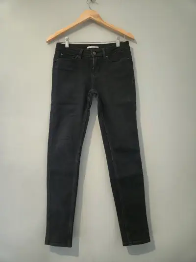 Jeans negros ajustados Lee - miniatura 1