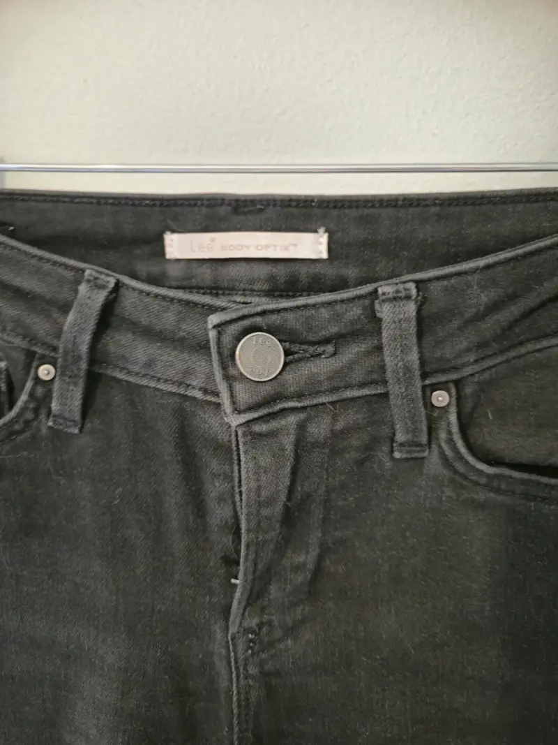 Jeans negros ajustados Lee - 2