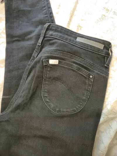 Jeans negros ajustados Lee - miniatura 4
