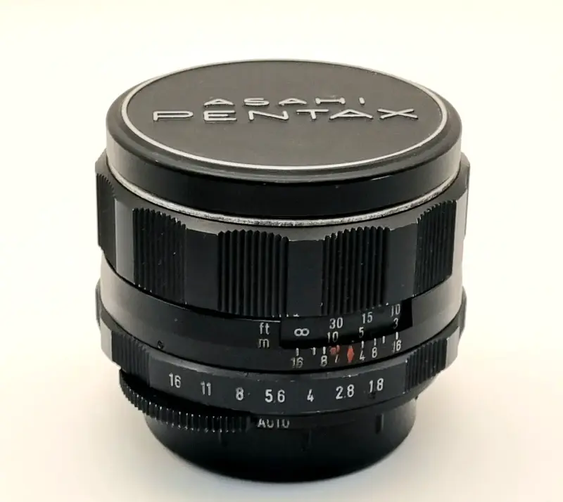 Lente Asahi Pentax Super-Takumar 55mm f/1.8 con filtro UV - 4