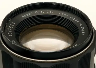 Lente Asahi Pentax Super-Takumar 55mm f/1.8 con filtro UV - miniatura 5