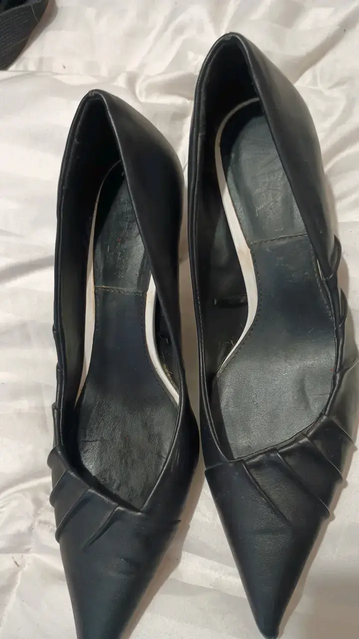 Zapatos de Tacón Negro Talla 38 zara - 1