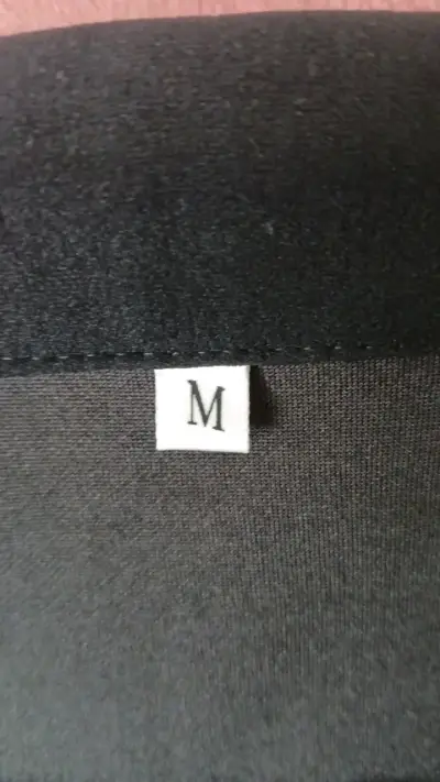 Blazer negro elegante para mujer talla M - miniatura 2