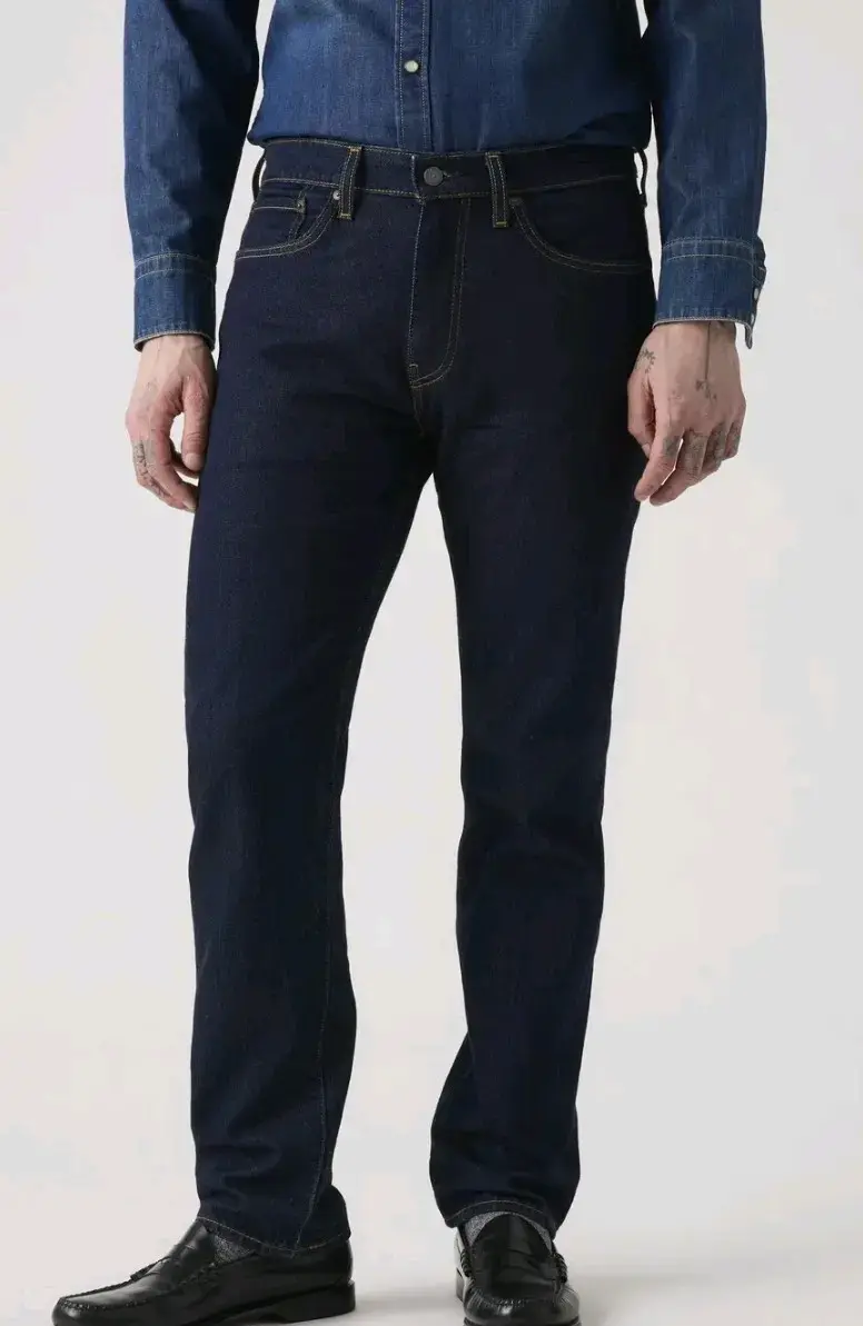Jeans clásicos de mezclilla para hombre - 4
