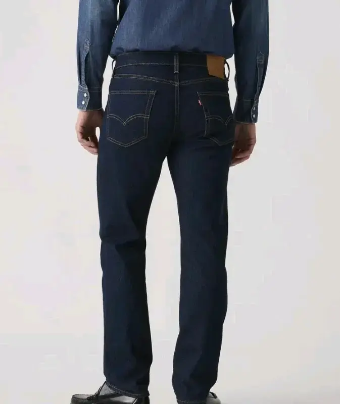 Jeans clásicos de mezclilla para hombre - 6