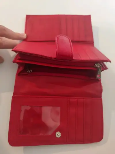 Billetera roja de mujer Amphora 🌷 - miniatura 3