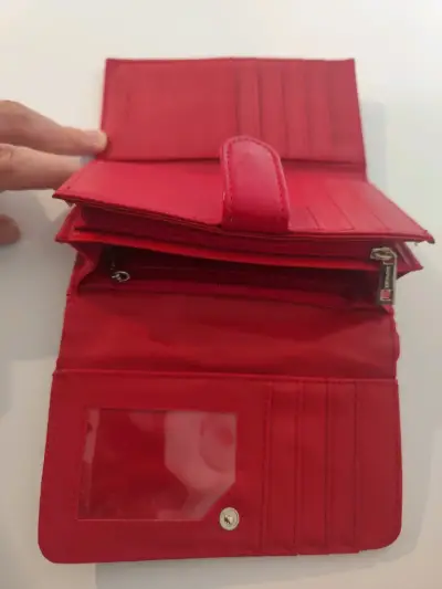 Billetera roja de mujer Amphora 🌷 - miniatura 4