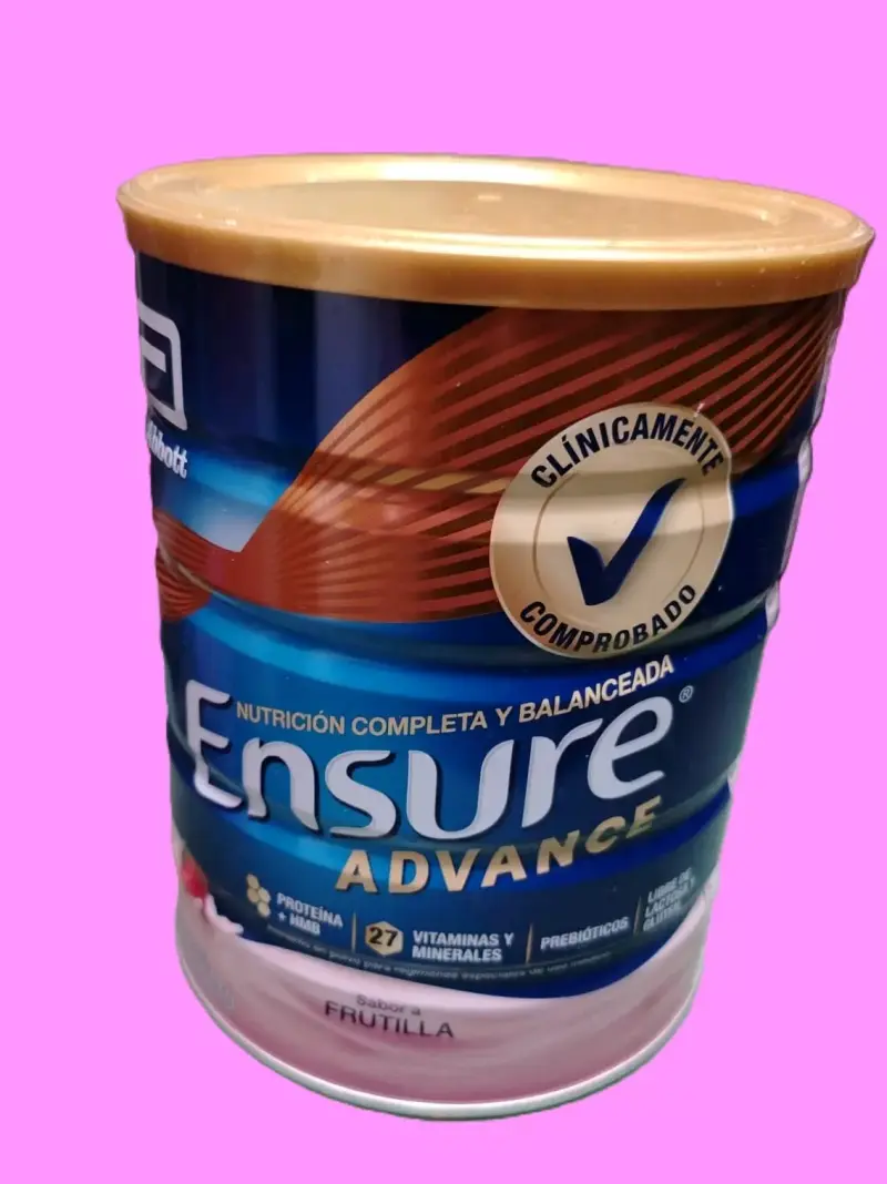 Suplemento Nutricional Ensure Advance Sabor Frutilla - 1