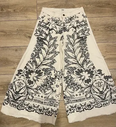 Pantalones anchos estampados Umbrale - miniatura 1