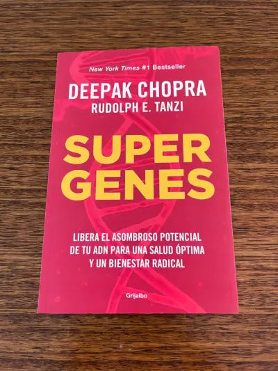 Libro 'Super Genes' de Deepak Chopra y R. Tanzi - miniatura 1