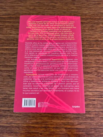 Libro 'Super Genes' de Deepak Chopra y R. Tanzi - miniatura 4