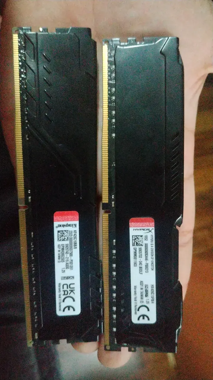 Memorias RAM Kingston HyperX Fury DDR4 8GB/4GB