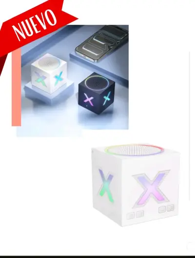 Altavoz Bluetooth Borofone BR101 con luces LED - miniatura 1