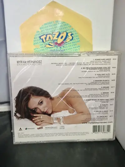 CD Myriam Hernández Enamorándome música Chilena - miniatura 2