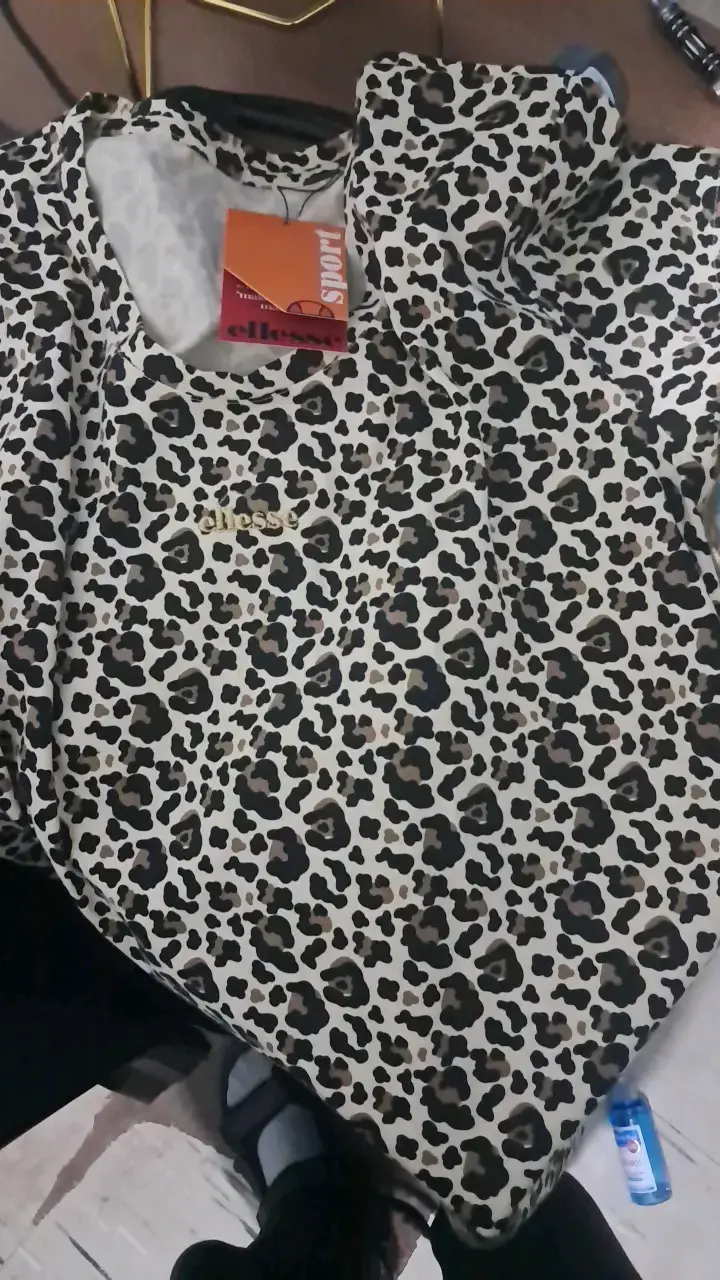 Polera Ellesse blanca con estampado - 2