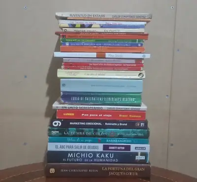 Lote de libros variados de literatura y autoayuda - miniatura 1