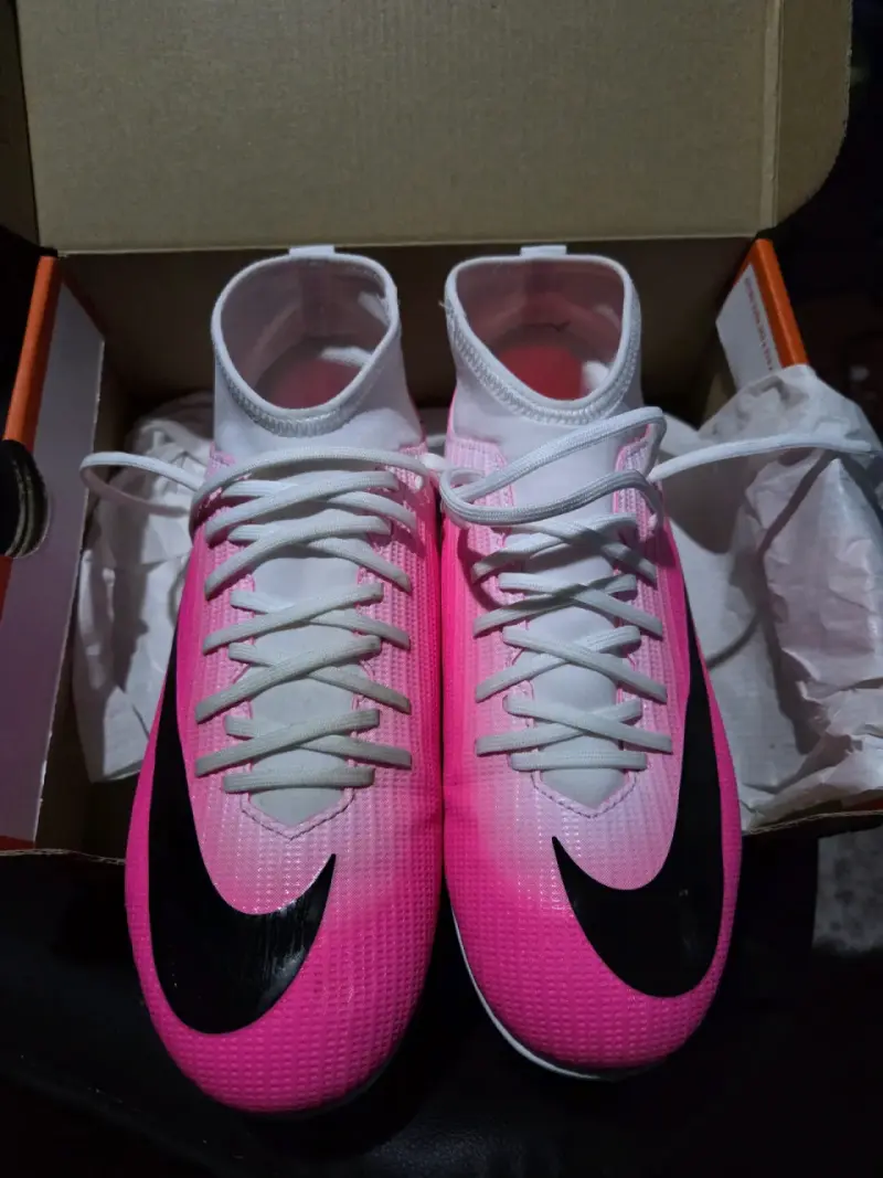 Botines de fútbol Nike Superfly 11 Club FG/MG T rosa - 2