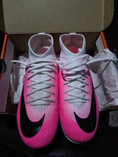 Botines de fútbol Nike Superfly 11 Club FG/MG T rosa - miniatura 2