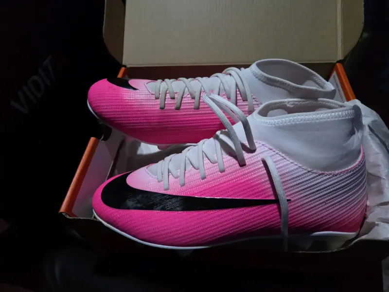Botines de fútbol Nike Superfly 11 Club FG/MG T rosa - 3