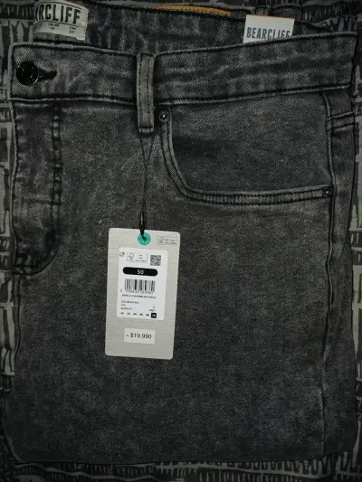 Jeans oscuros para hombre Bearcliff talla 50 - miniatura 1