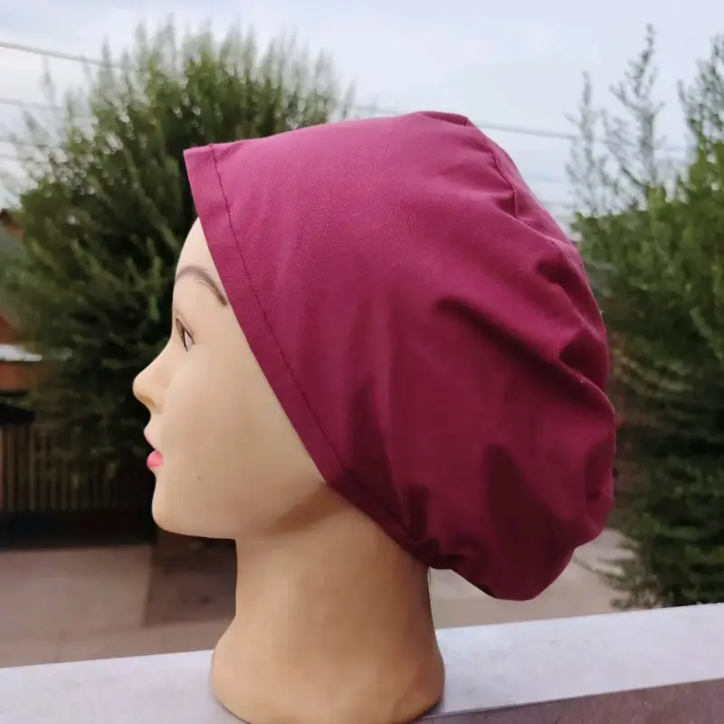 Gorros de satén para cabello en varios colores - 3