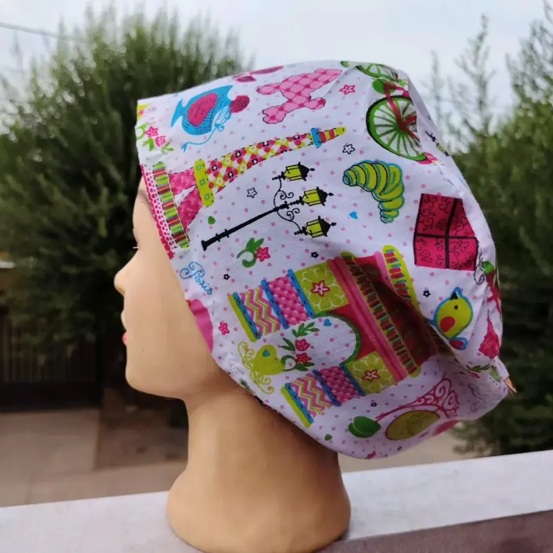 Gorros de satén para cabello en varios colores - 6