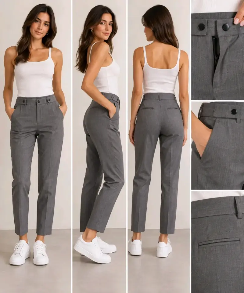 Super pack de pantalones formales de mujer. - 3